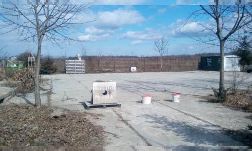 Parcare betonata 672m2