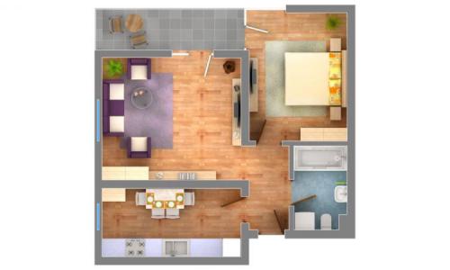 Bloc 2014, Apartament 2 camere Militari, 60 MP, finisaje la alegere, loc de parcare gratuit!