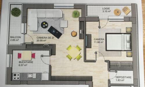 Berceni Brancoveanu, 2 camere BLOC NOU !!!