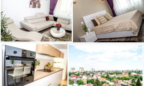 Complex Rose Garden-Apartament 3 camere mobilat LUX,3 Camere,2 bai,2 terase
