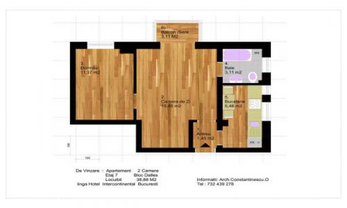 Apartament 2 camere Universitate- Investitie excelenta!