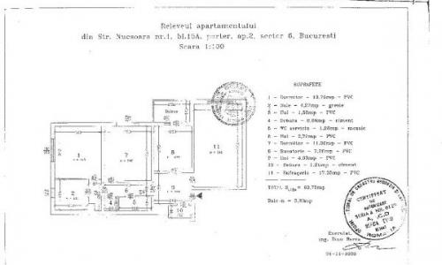 APARTAMENT 3 camere Crangasi - Nucsoara nr 4
