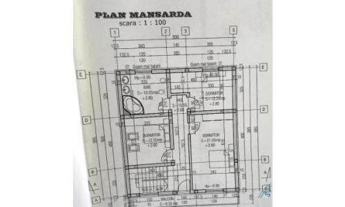 Casa de vanzare la stadiu de GRI in Paulestii Noi - momentan este la ROSU