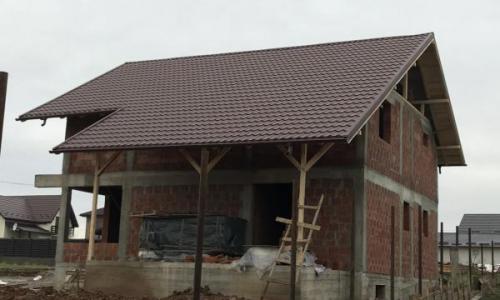 Casa de vanzare la stadiu de GRI in Paulestii Noi - momentan este la ROSU