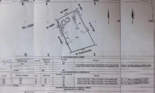 Casa (teren 985mp), Snagov, Ghermanesti
