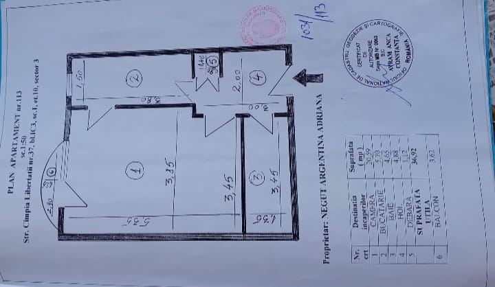 Garsonieră de vânzare, proprietar direct