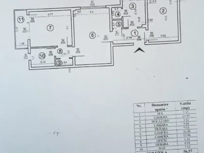 Proprietar, 3 Camere, 1 Minut Metrou 1 Mai, Bloc Reabilitat