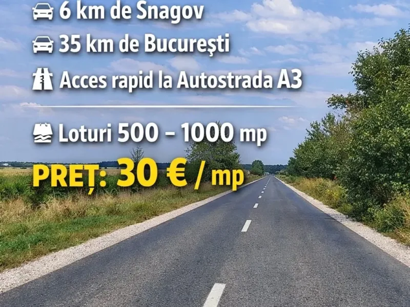Teren Intravilan Nuci Ilfov